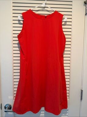 Red Airism Uniqlo Dress Medium
